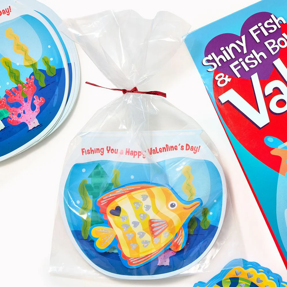Boxed Valentine Cards - Fish Bowl - Image 3