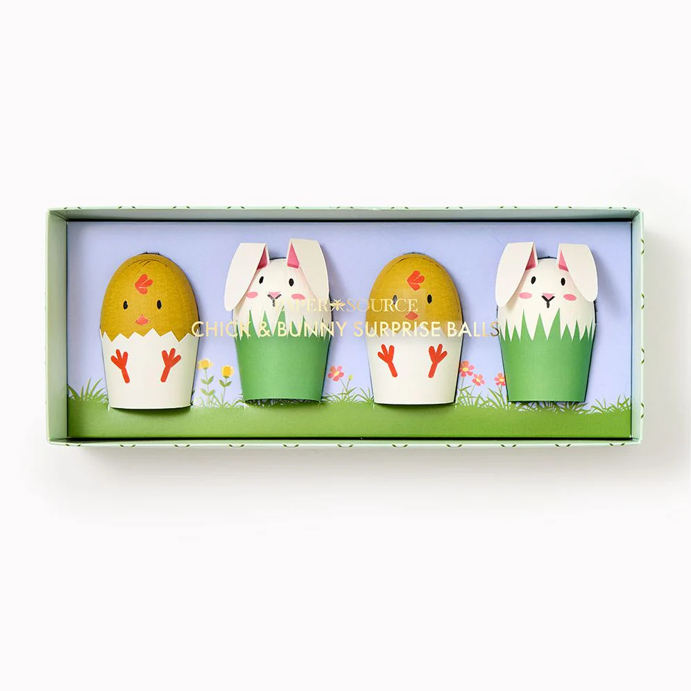 Bunny & Chick Surprise Balls Set of 4 - Image 2