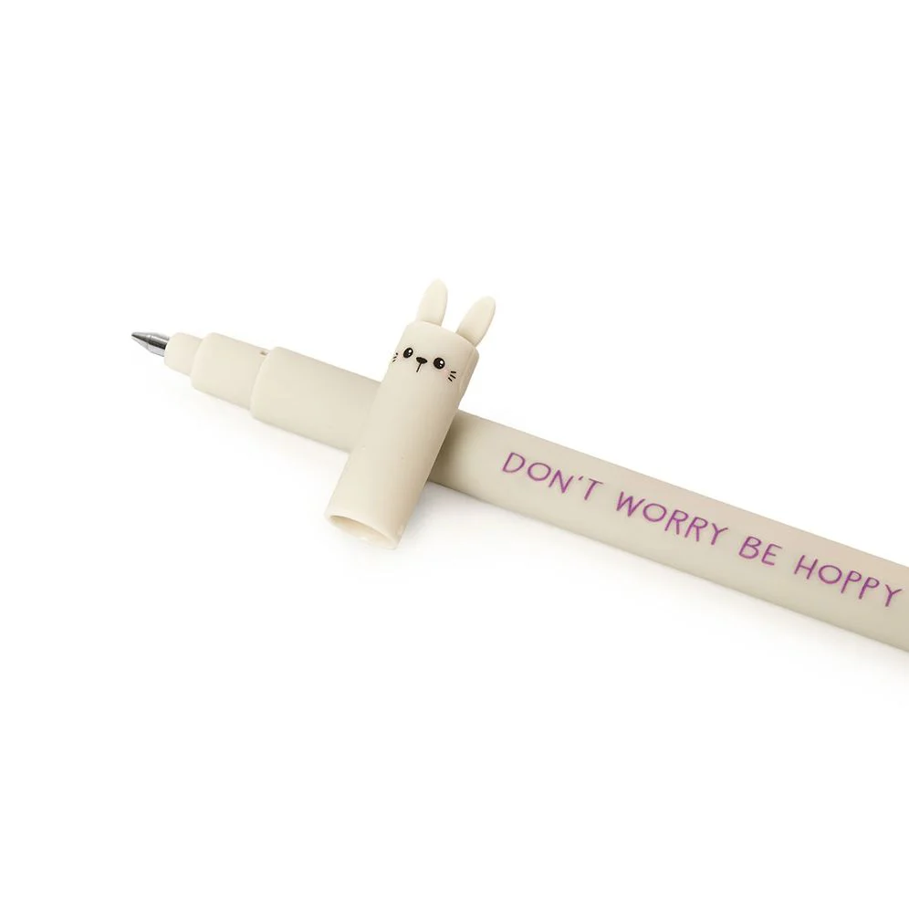 Bunny Erasable Gel Pen - Purple Ink - Image 4