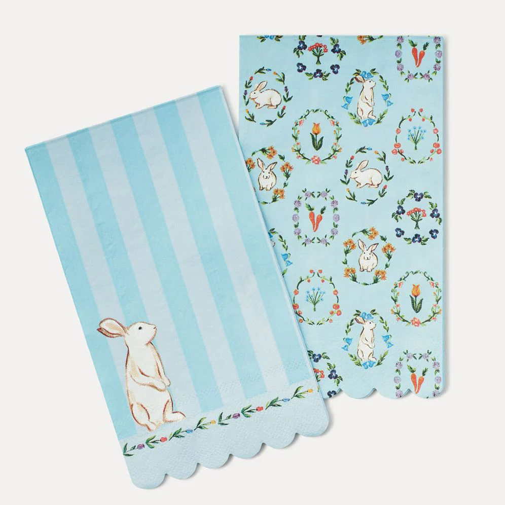Bunny Garden Guest Napkins Set of 20 - Image 2