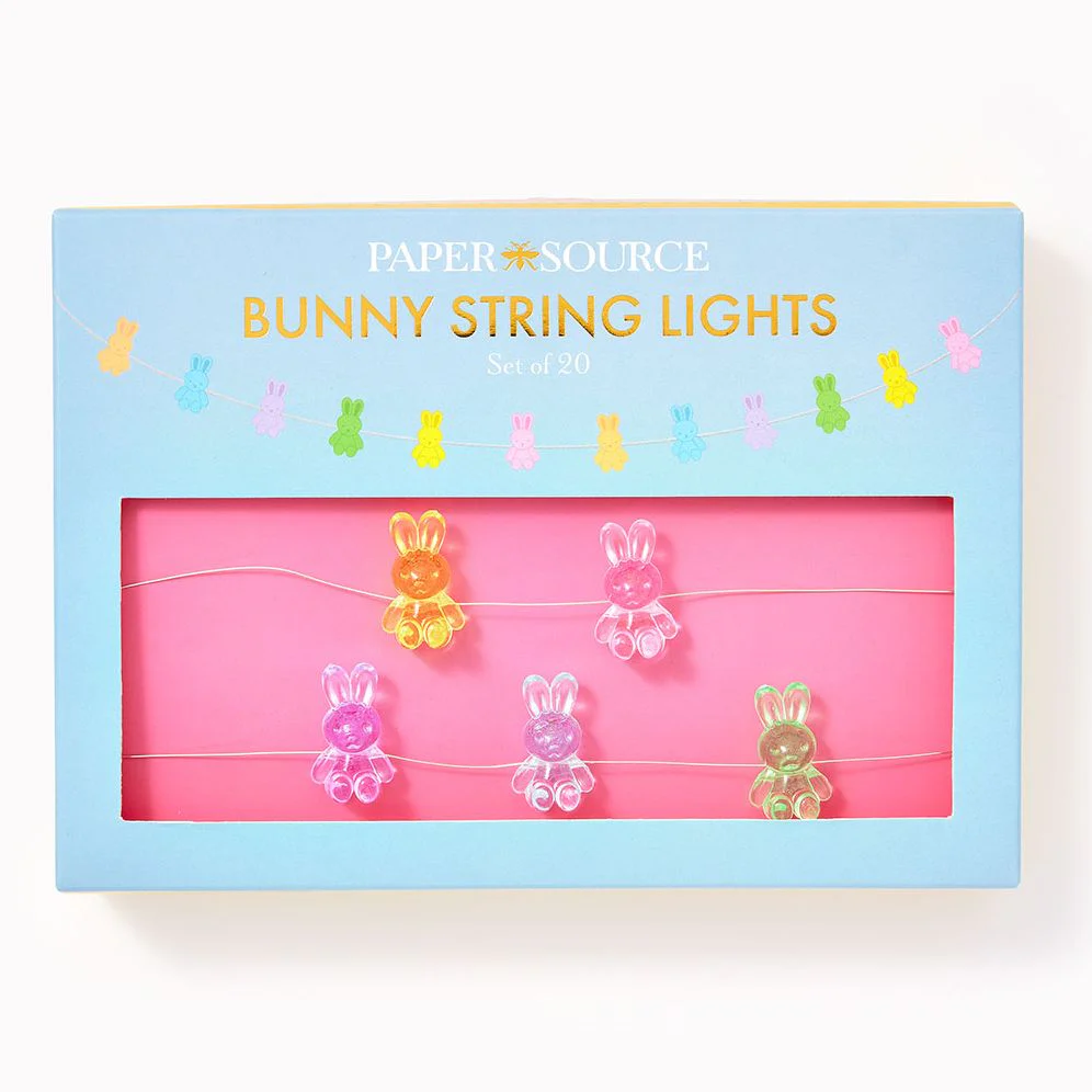 Bunny String Lights, Set of 20