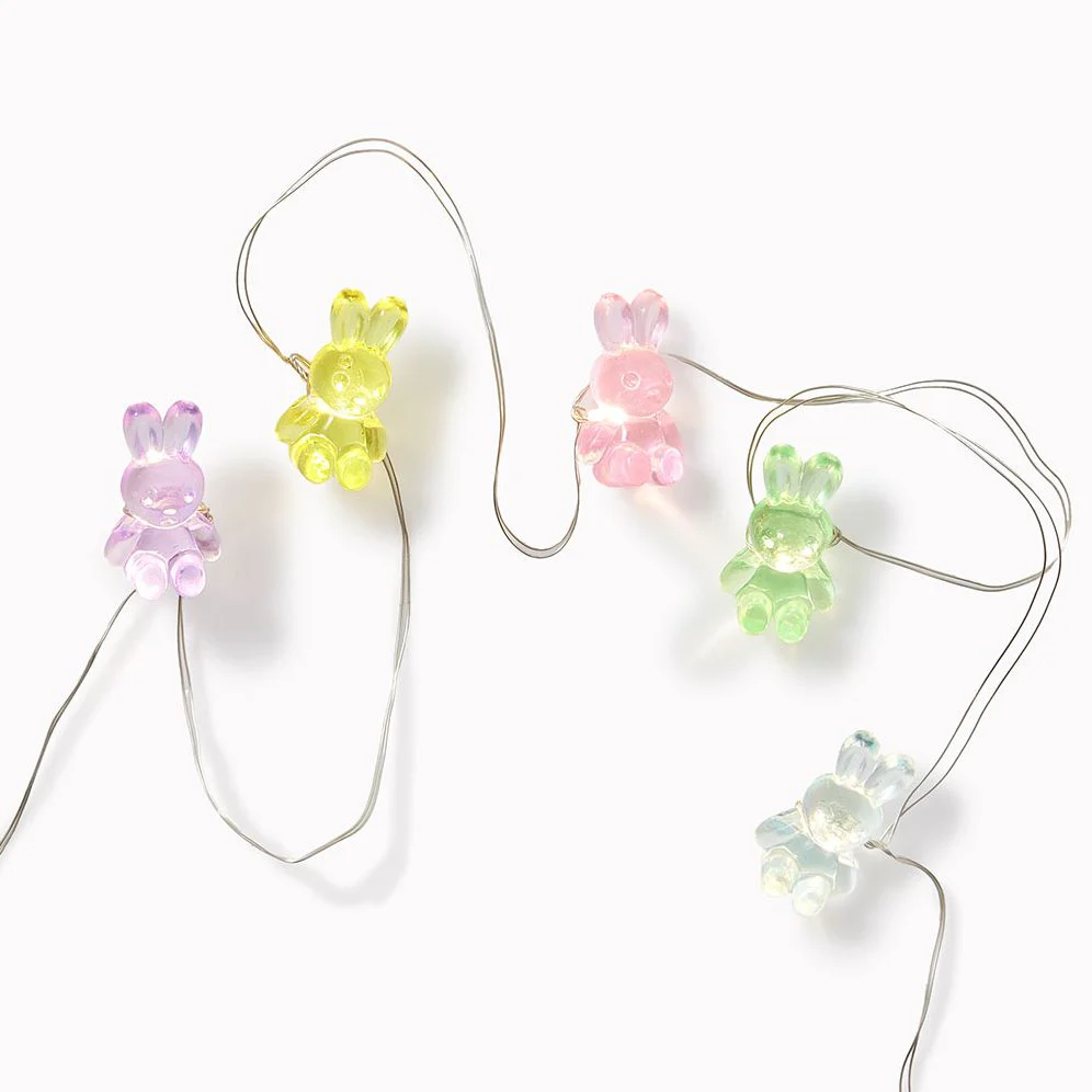 Bunny String Lights, Set of 20 - Image 2