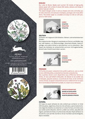 Butterflies - Label & Sticker Book - Image 7