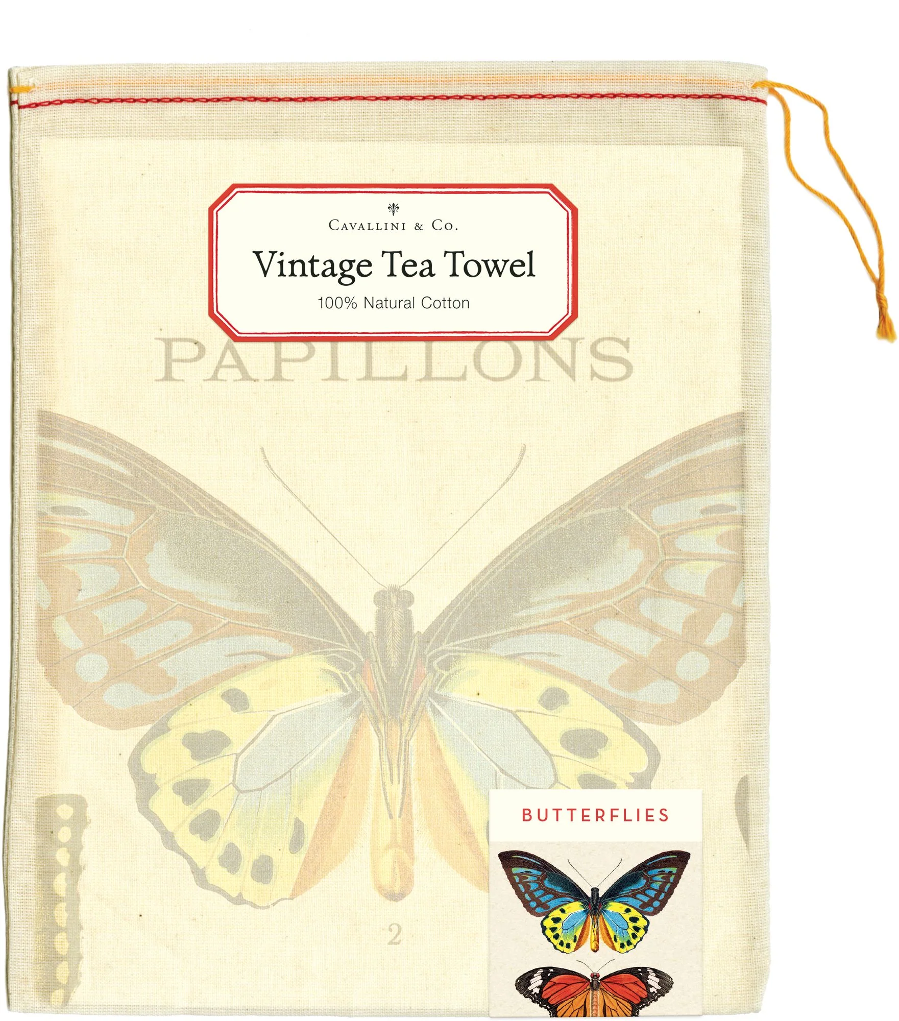 Butterflies Tea Towel - Image 2