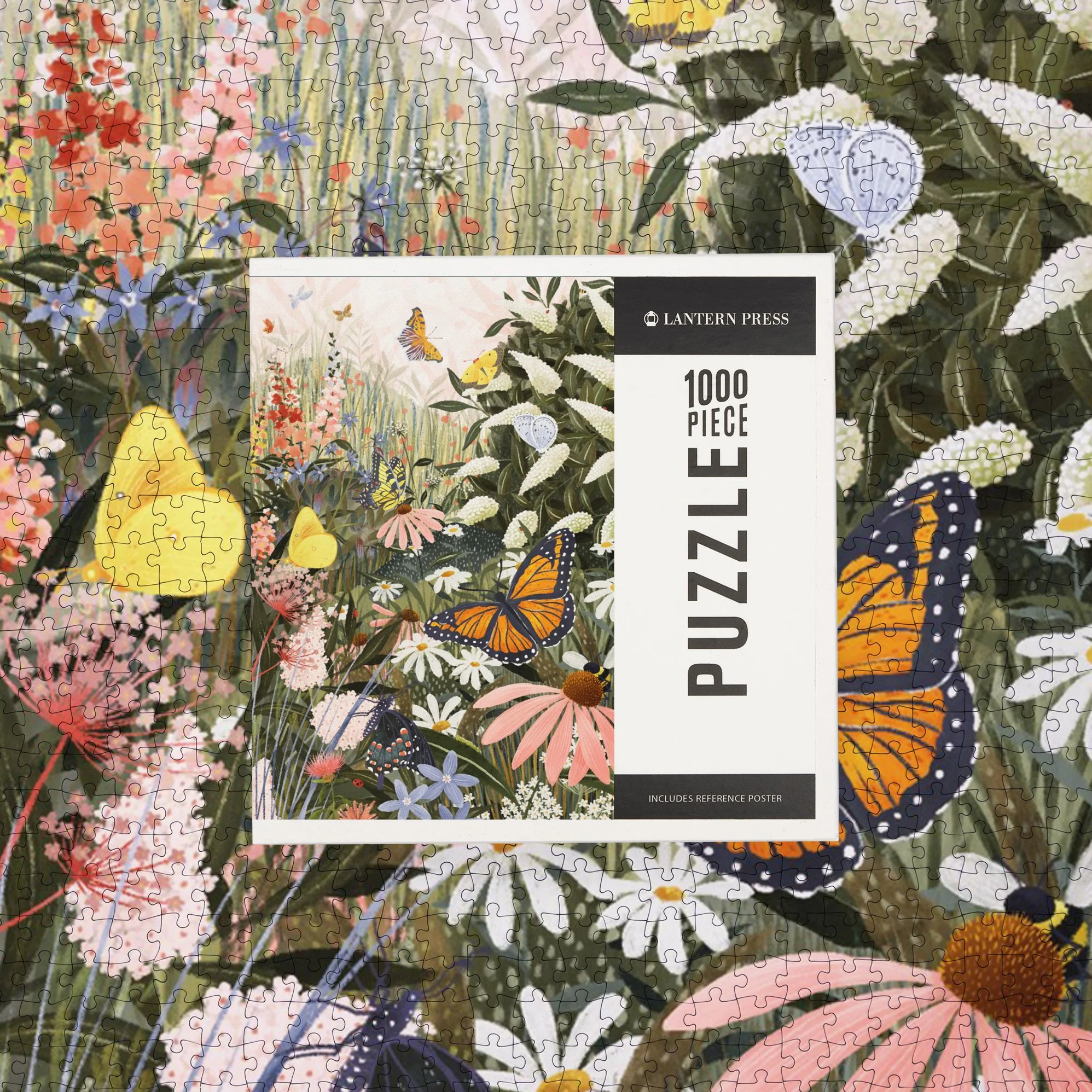 Butterfly Garden 1000 Piece Puzzle - Image 2