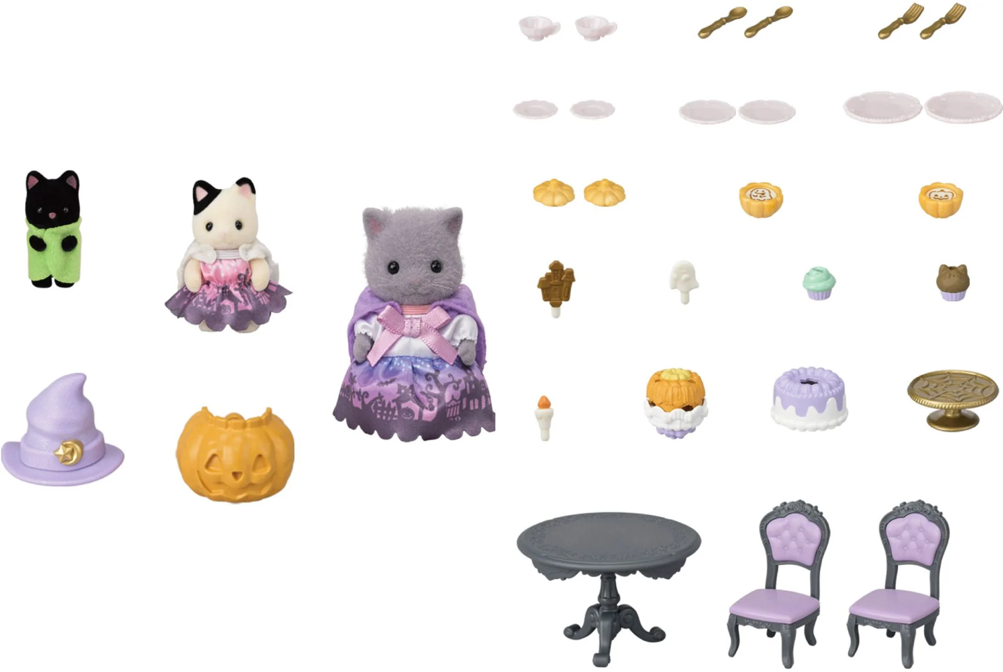 Calico Critters Halloween Surprise Party Set - Image 5