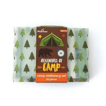CAMP ADVENTURES AT CAMP STATIONERY SET