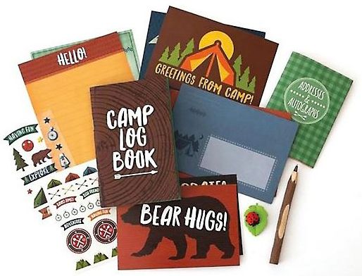CAMP ADVENTURES AT CAMP STATIONERY SET - Image 2