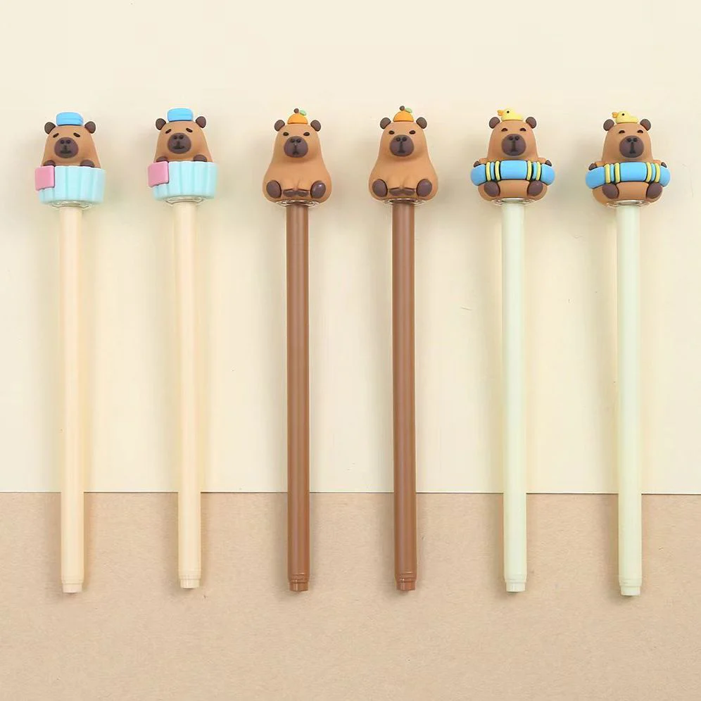 Capybara Gel Pen Assortment - Image 3