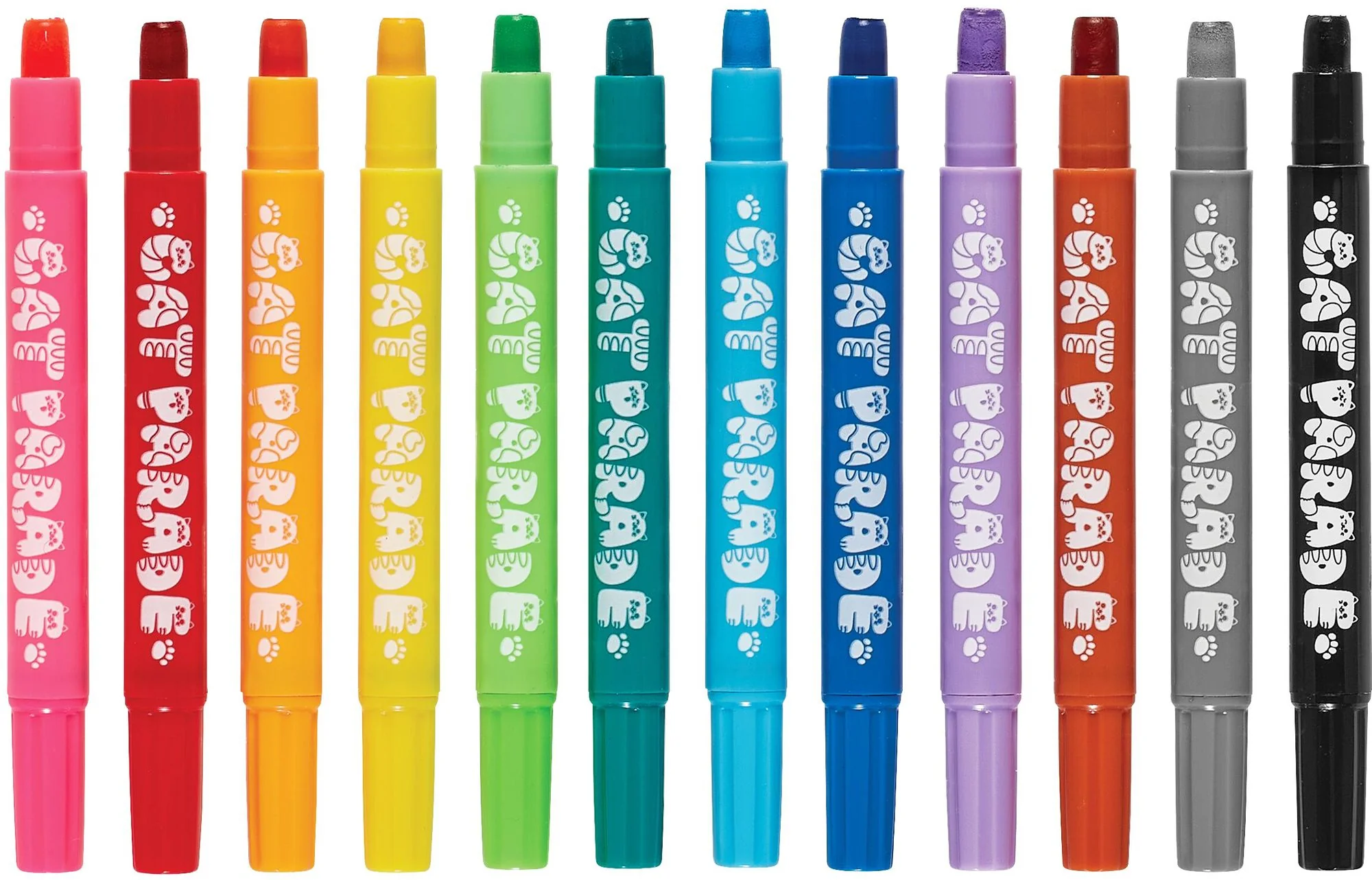 Cat Parade Gel Crayons - Set of 12 - Image 4
