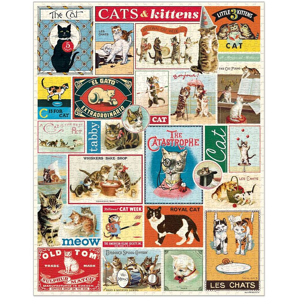 Cats 1,000 piece puzzle - Image 4