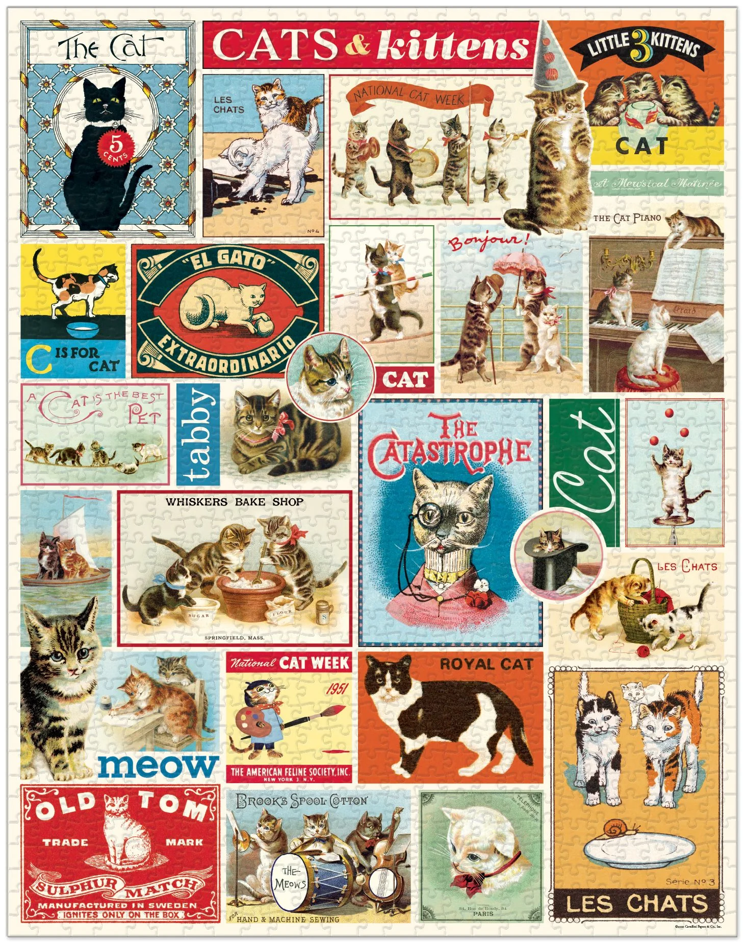 Cats 1,000 piece puzzle - Image 5