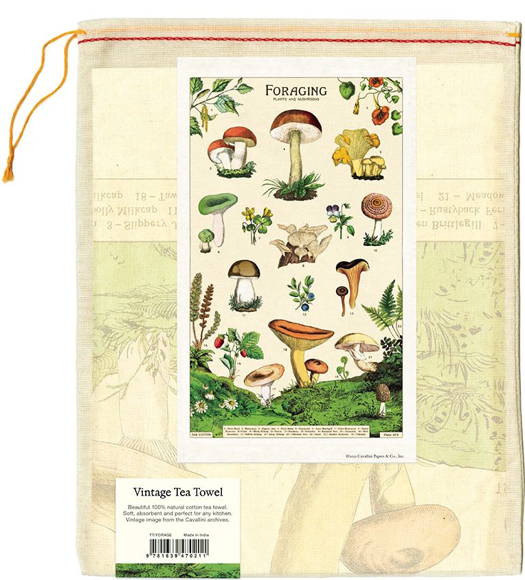 Cavallini & Co. Foraging Tea Towel - Image 3