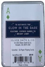 Celestial Glow in the Dark Playing Cards - Image 2