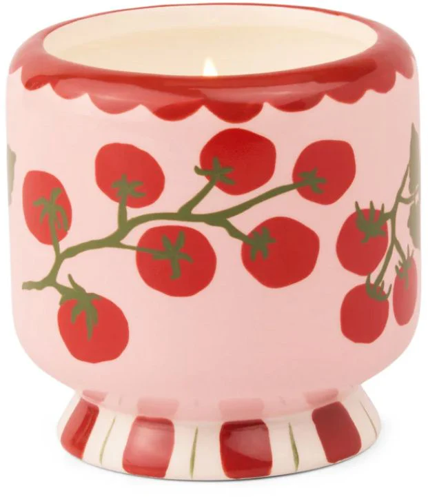 Ceramic Heirloom Tomato Candle