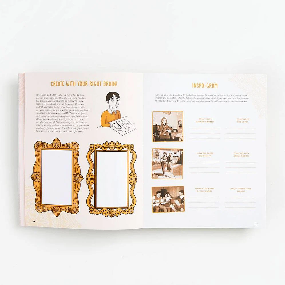 Chakras Activity Book & Journal: Get Grounded, Feel Good, Free Your Chi & Lots of Other Cool Magical Stuff - Image 4
