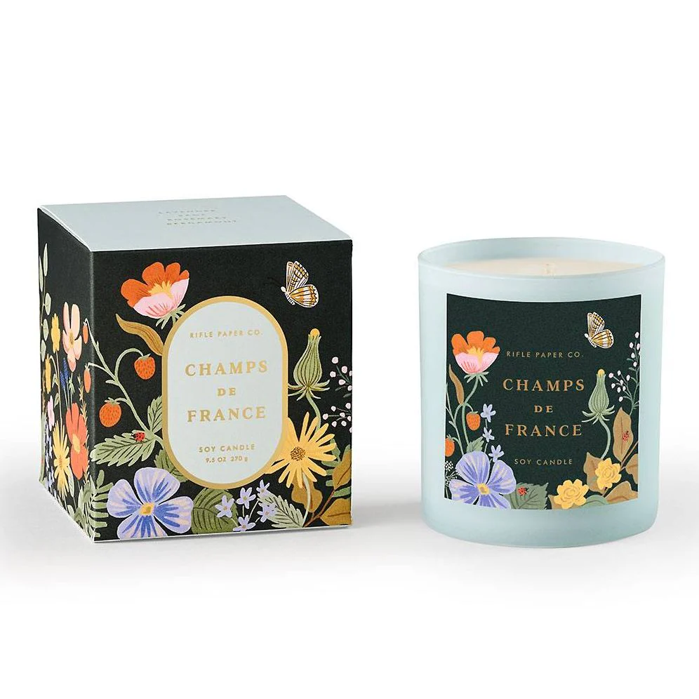 Champs de France 9 oz Glass Candle