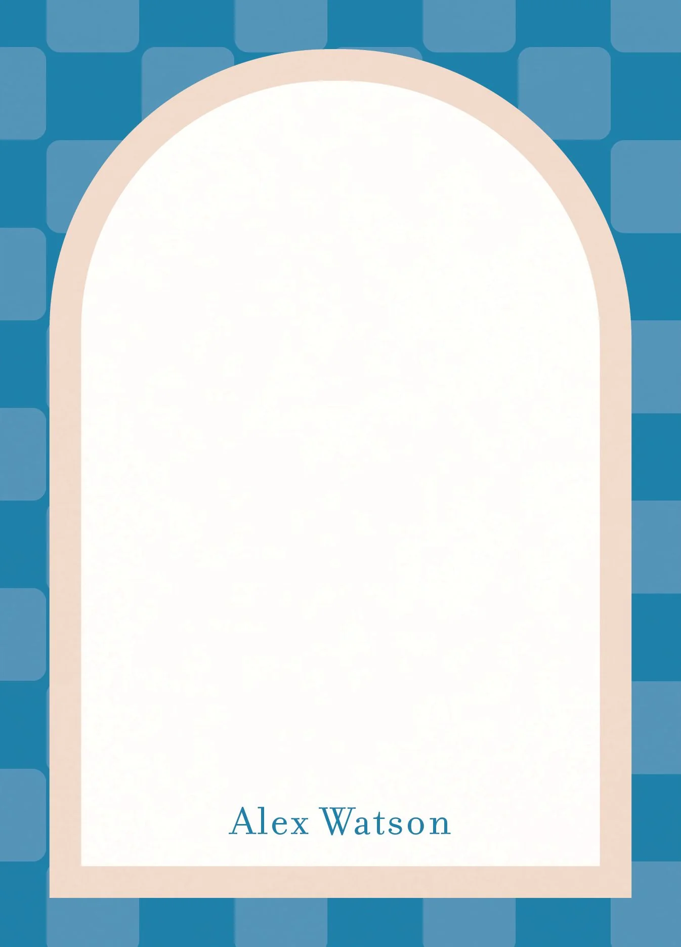 Checkered Arch Stationery - Image 3