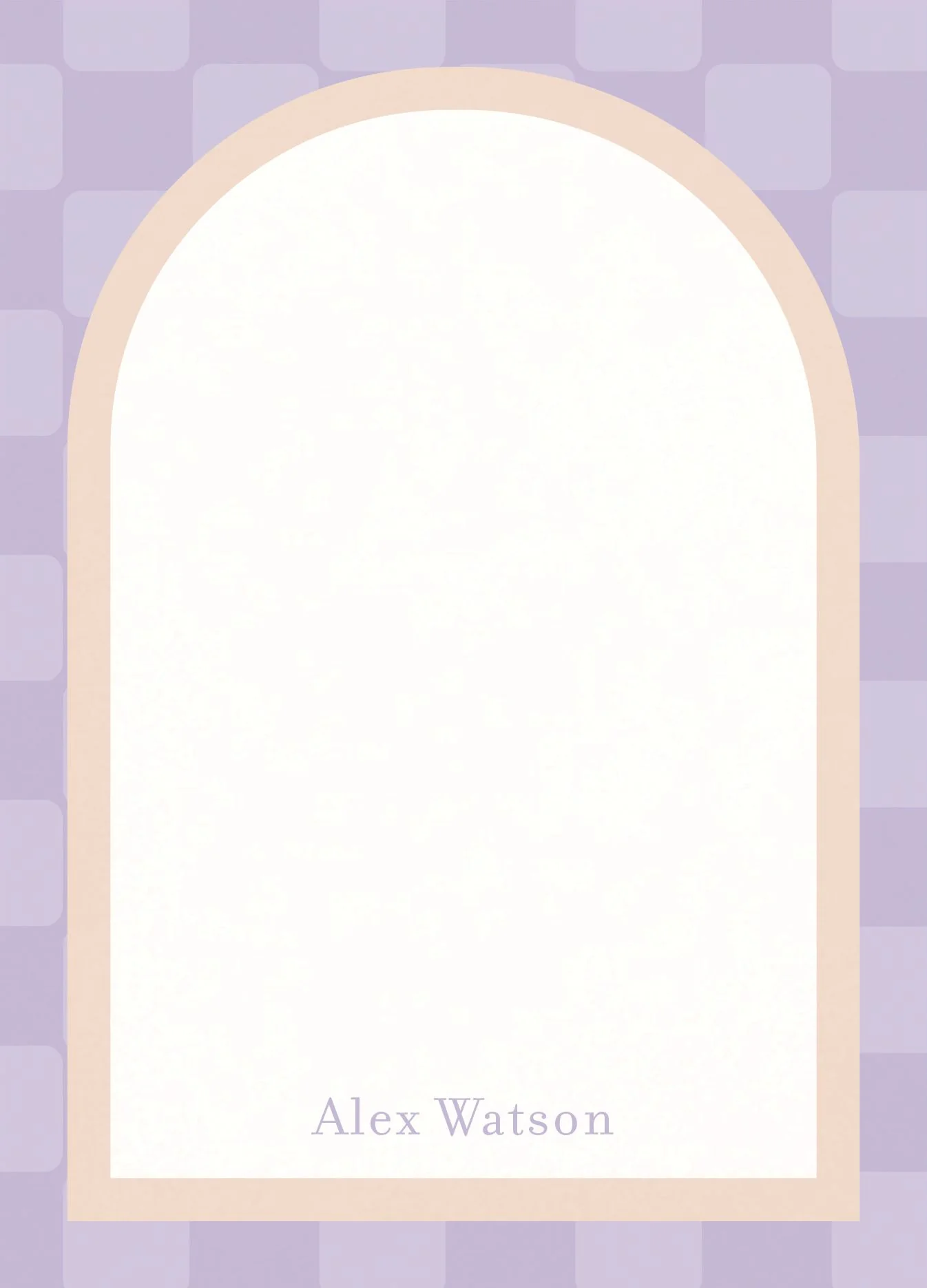 Checkered Arch Stationery - Image 4