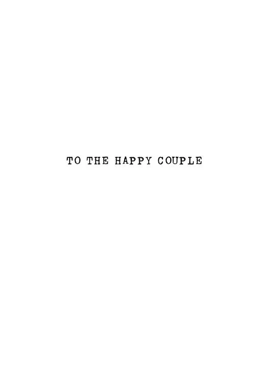 Cheers My Deers Wedding Card - Image 2