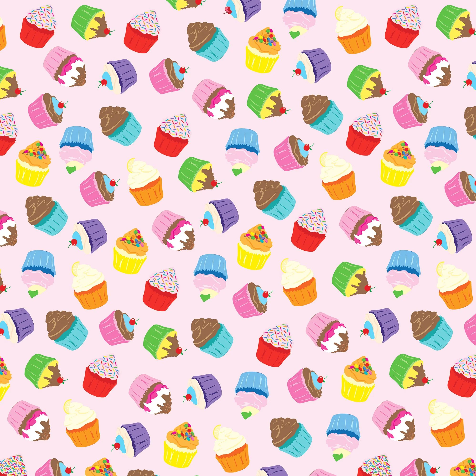 Cheery Cupcakes Flat Wrap - Image 2