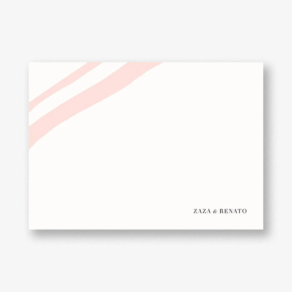 Cherish Meringue Stationery
