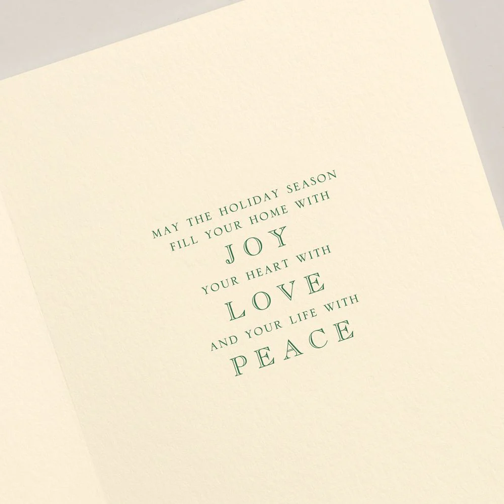 Christmas Candlelight Tree Stationery Set - Image 2