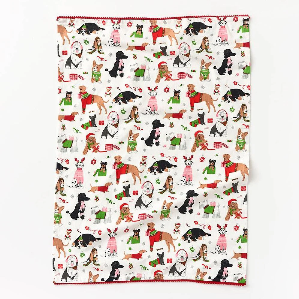 Christmas Good Boys Tea Towel - Image 2
