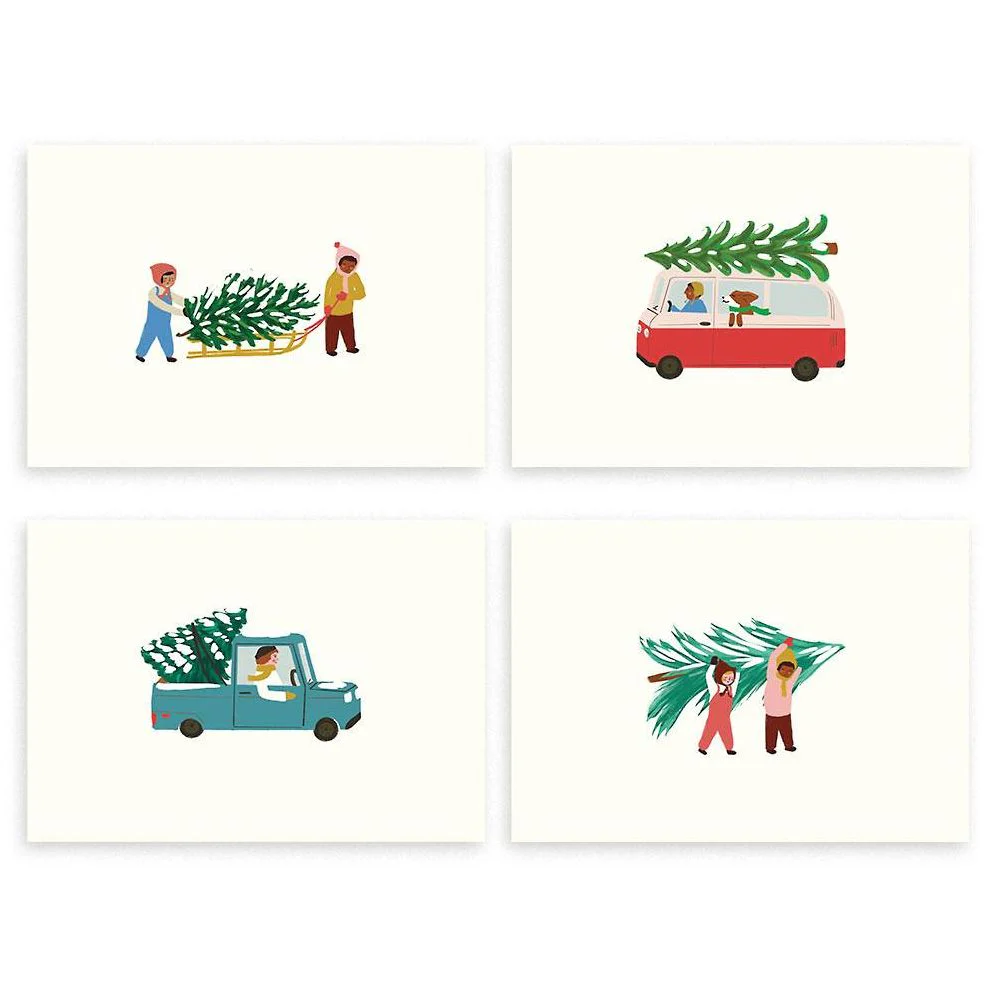 Christmas Tree Farm Friends Stationery Set - Image 2