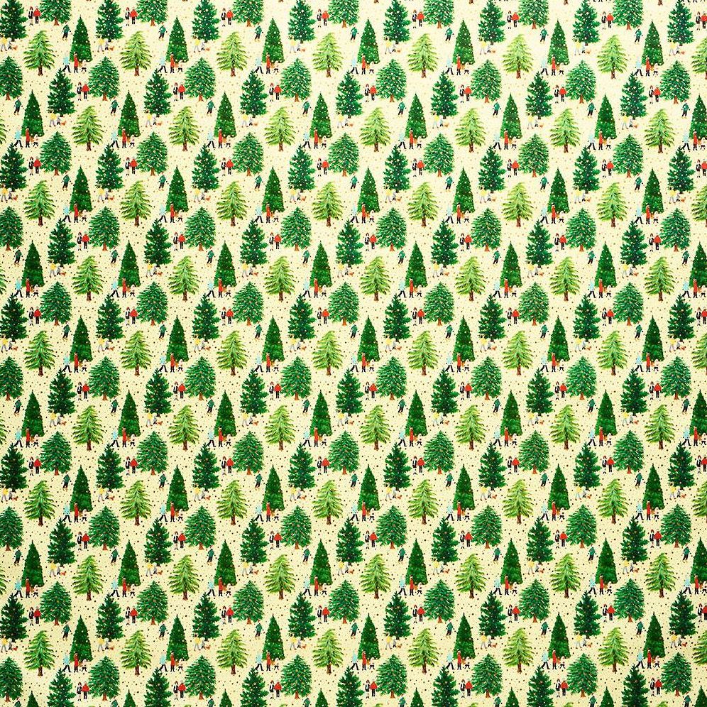 Christmas Tree Farm Stone Wrapping Paper - Image 2