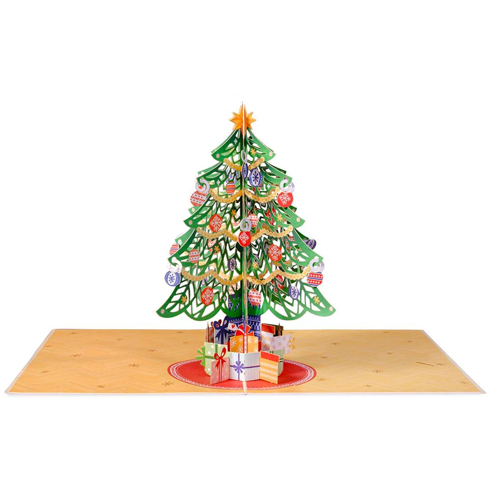 Christmas Tree Pop-Up Holiday Card - Image 2