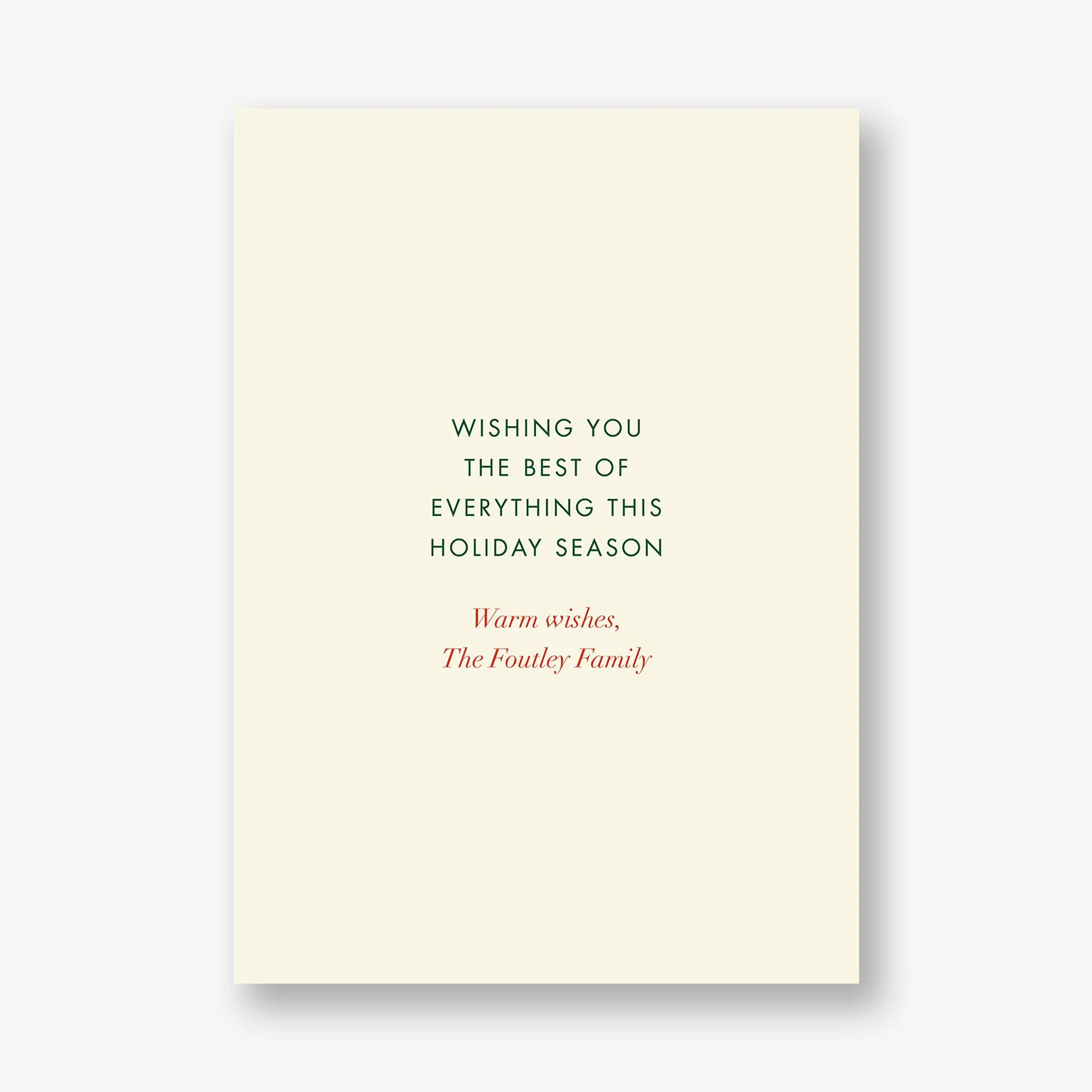 Christmastide Holiday Photo Card - Image 2