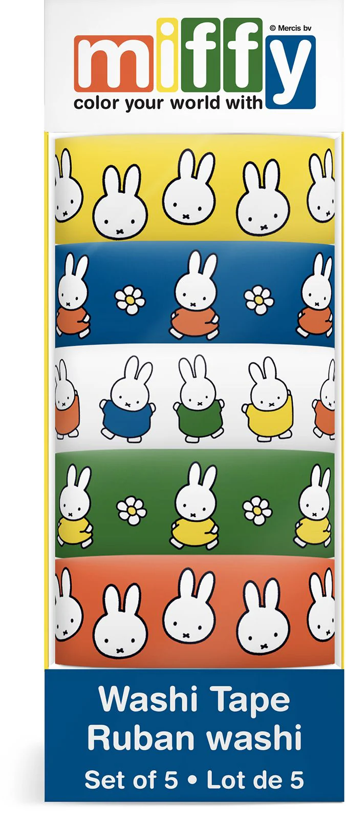 Classic Miffy Washi Tape Set