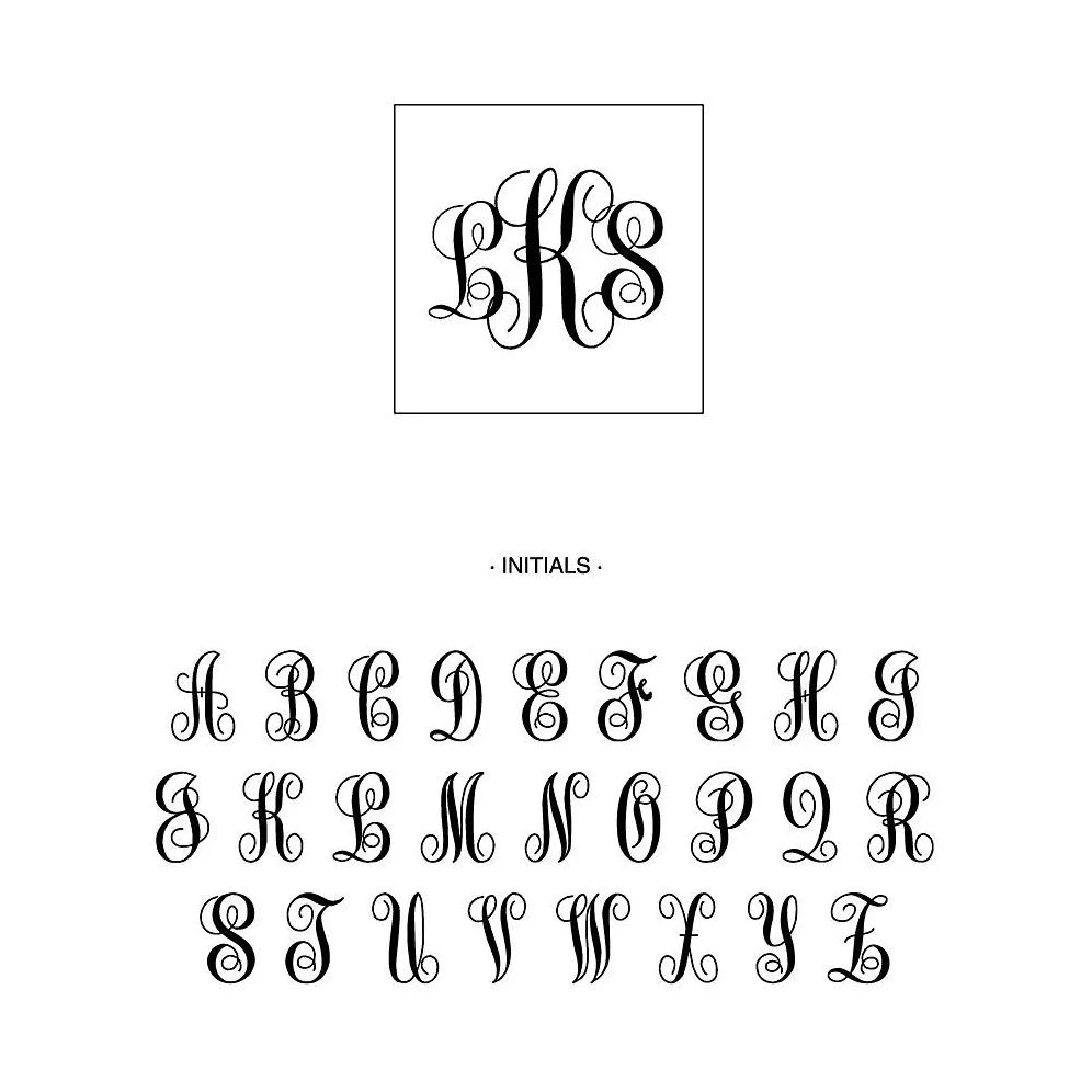 Clear Green Engraved Monogram Coasters - Image 2