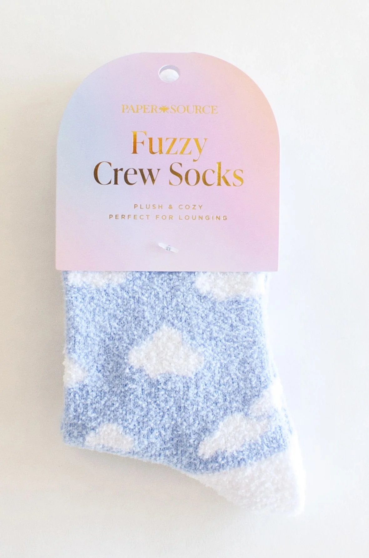 Cloud Fuzzy Crew Socks - Image 3