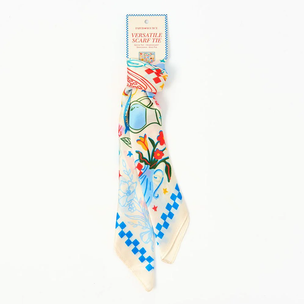 Coastal Satin Scarf