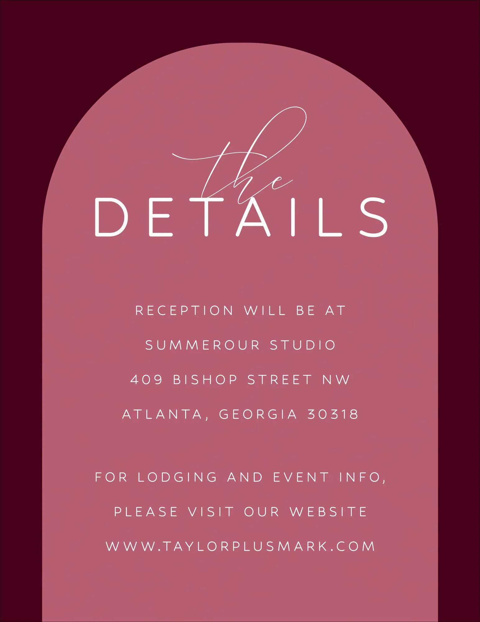 Colorful Arch Information Card - Image 2