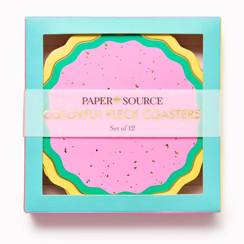 Colorful Fleck Coasters S/12 - Image 3