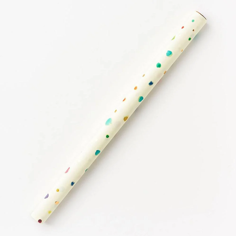 Colorful Watercolor Dots Stone Wrapping Paper - Image 2