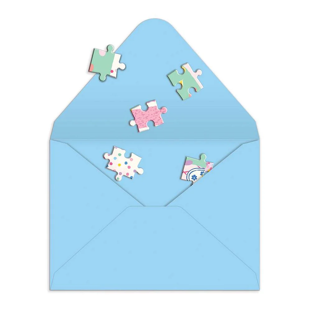 Confetti Birthday Cake Greeting Card Puzzle - Image 4