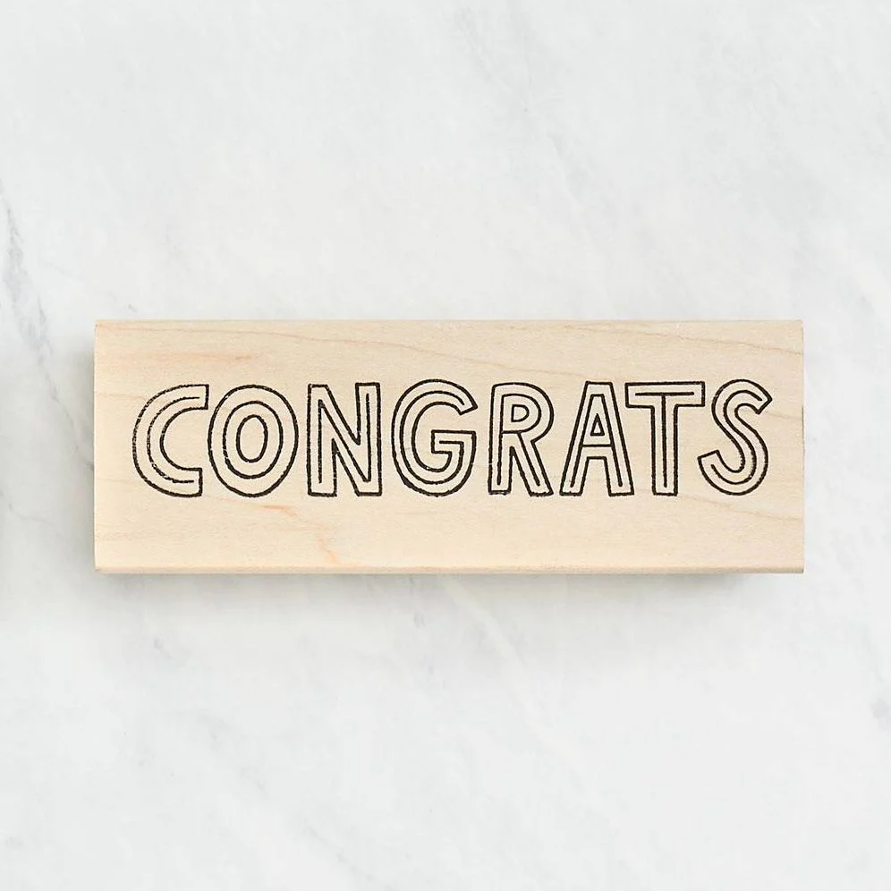 Congrats Stamp