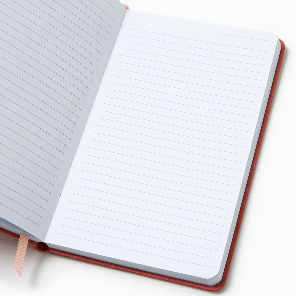 Coral Paper Wasp Med. Lined Journal - Image 4
