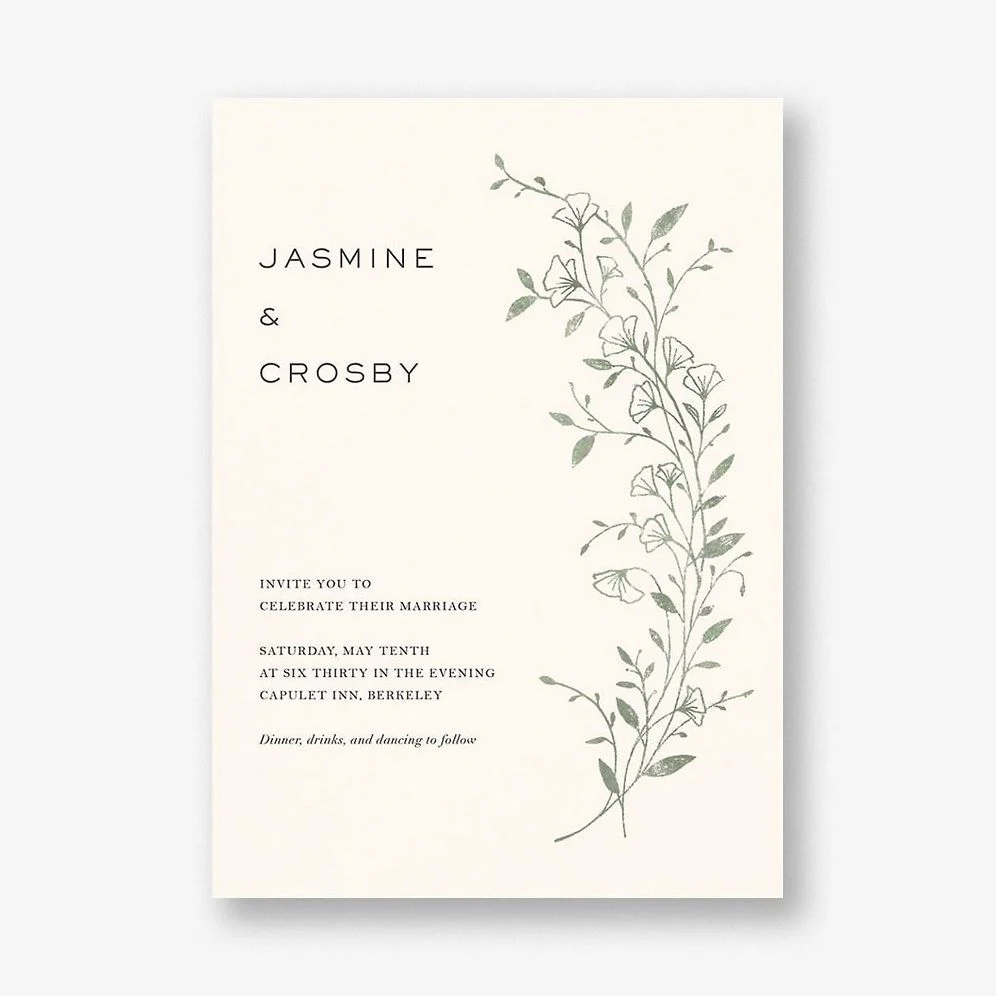 Cornelia Blush Wedding Invitation