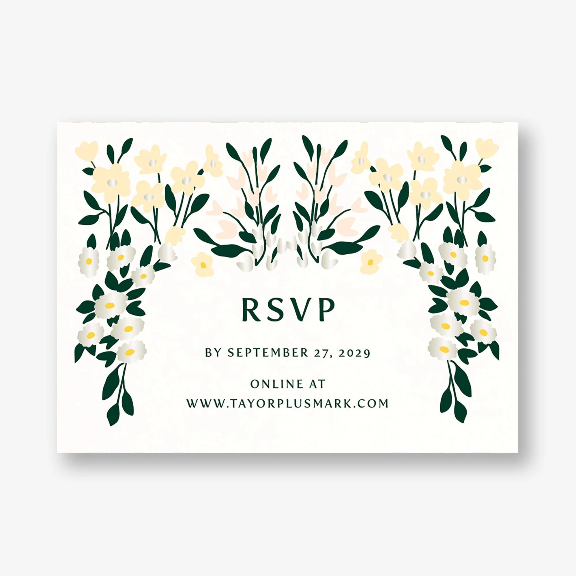 Cottage Garden Foil Response Card - Image 5