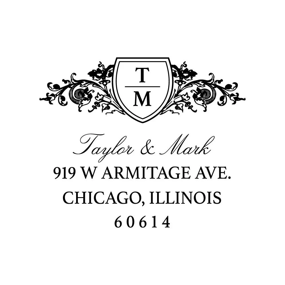 Crest Custom Stamp