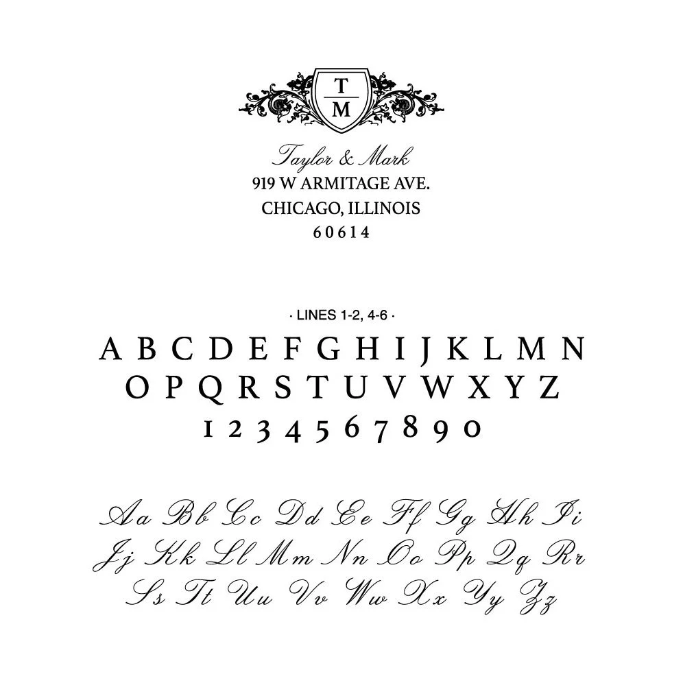 Crest Custom Stamp - Image 2
