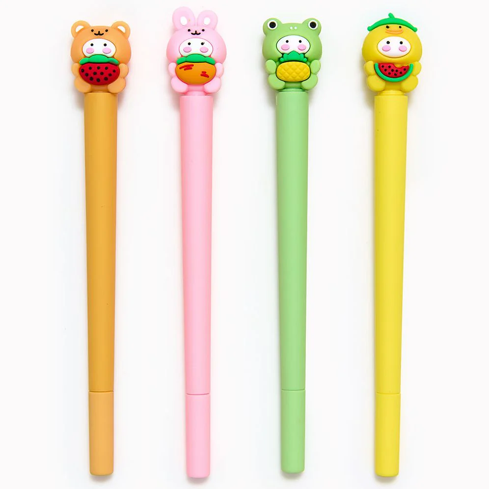Critter with fruit Asst Gel Pe