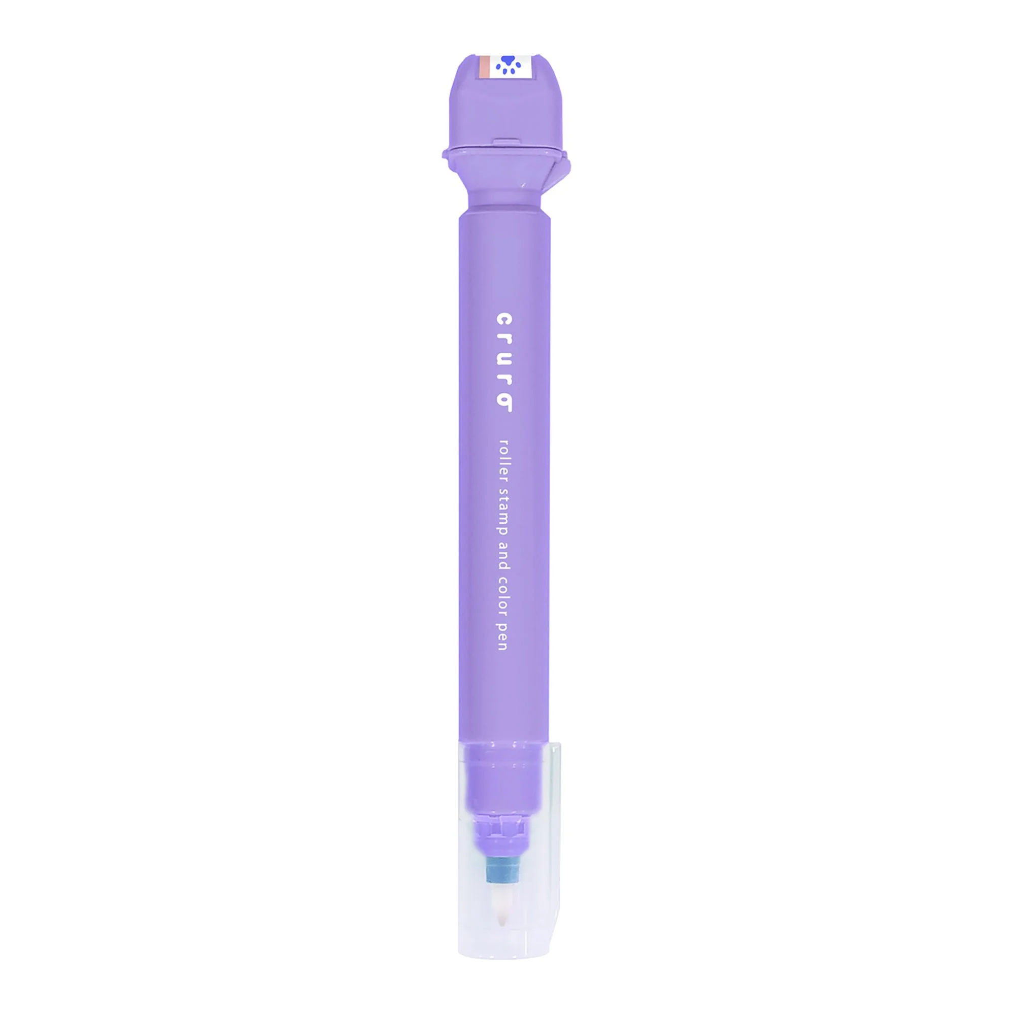 Cruro Stamp Marker - Purple Cat Footprints - Image 2
