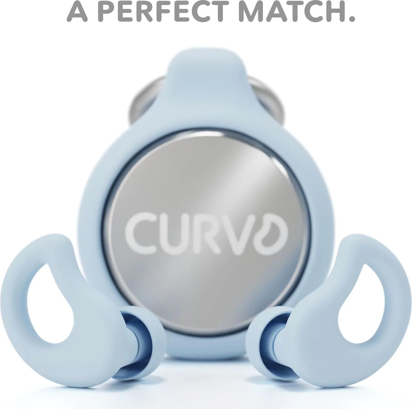CURVD - Everday Earplugs - Light Blue - Image 3