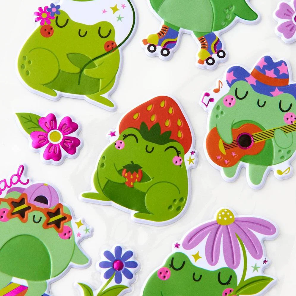 Cute Frog Stickers - Image 2